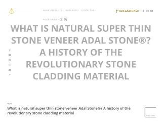 Quality Natural Stone Veneer by ADAL HOME PTY LTD