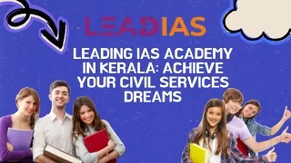 Leading IAS Academy in Kerala: Achieve Your Civil Services Dreams