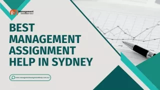 Best Management Assignment Help in Sydney