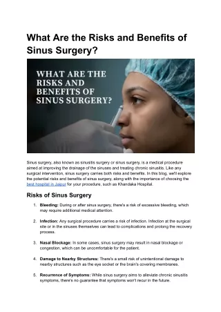 What Are the Risks and Benefits of Sinus Surgery_ (1)