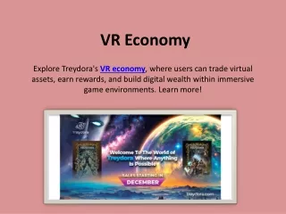 VR Economy