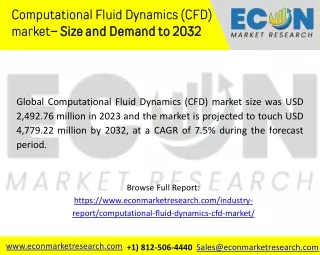 Computational Fluid Dynamics (CFD) market