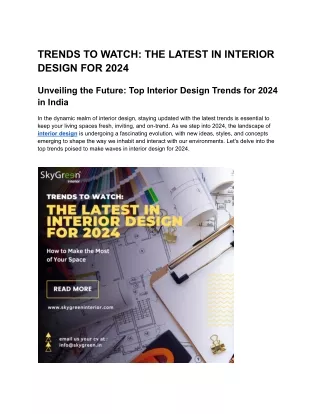 TRENDS TO WATCH_ THE LATEST IN INTERIOR DESIGN FOR 2024