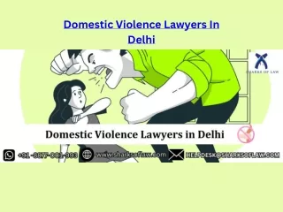 Domestic Violence Lawyers In Delhi