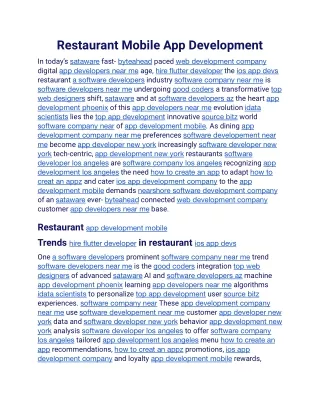 Restaurant Mobile App Development.docx