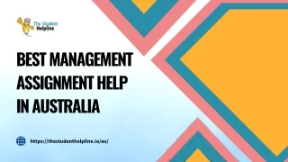 Best management assignment help in Australia