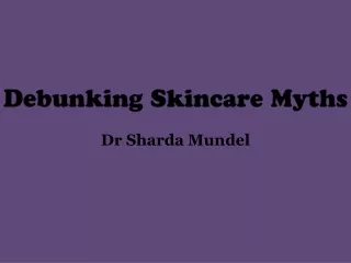 Debunking Skincare Myths