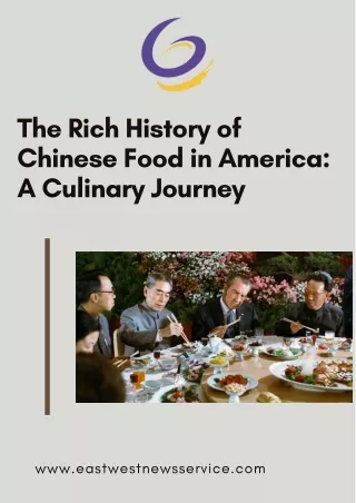 The Rich History of Chinese Food in America