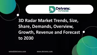 3D Radar Market