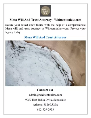 Mesa Will And Trust Attorney Whittentonlaw