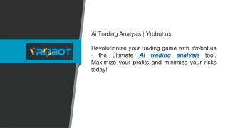 Ai Trading Analysis   Yrobot.us