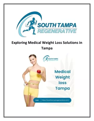 Exploring the Benefits of Ozempic in Tampa for Medical Weight Loss