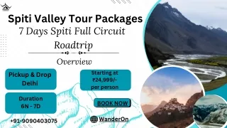 7-Day Complete Spiti Circuit Roadtrip