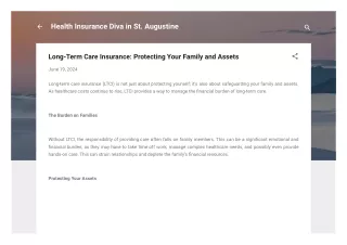 Long-Term Care Insurance_ Protecting Your Family and Assets