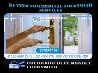 Denver Commercial Locksmith Services