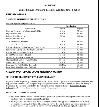 2008 GMC SUBURBAN Service Repair Manual