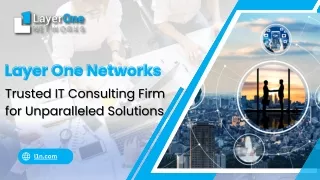 Trusted IT Consulting Firm for Unparalleled Solutions