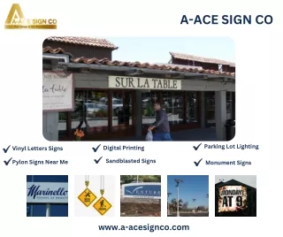 Monument Signs: Timeless Elegance and Visibility for Your Business