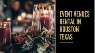 The Ultimate Checklist for Booking an Event Venue in Houston