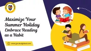 Transform Your Summer Holiday: Embrace the Power of Reading