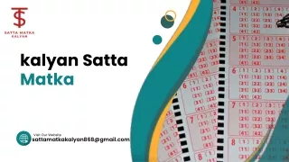 Kalyan Satta Matka Strategies: Expert Guidance for a Winning Approach