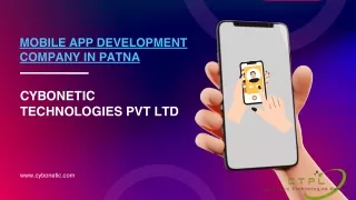 Mobile App Development Company in Patna: Cybonetic Technologies Pvt Ltd