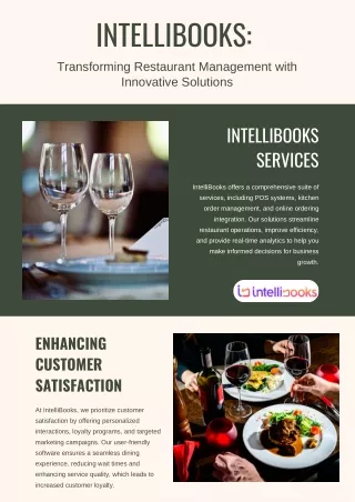 Transforming Restaurant Management with Intellibooks