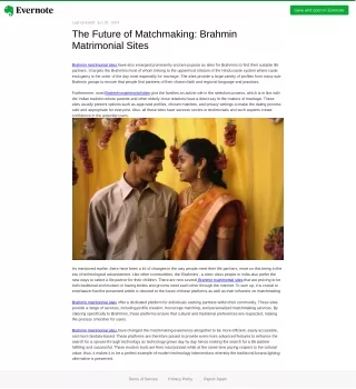 The Future of Matchmaking: Brahmin Matrimonial Sites