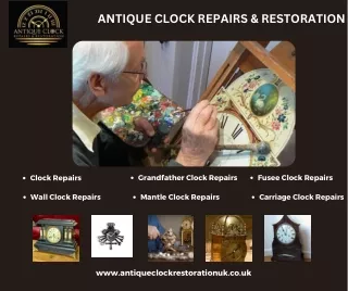 Timeless Restoration: Mantel Clock Repairs with Precision and Care