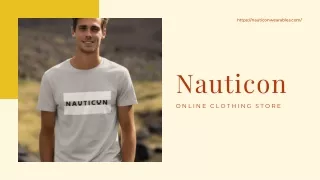 Online Shopping Store men's and women's collections-Nauticon Wearables