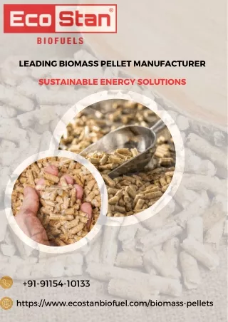 Leading Biomass Pellet Manufacturer Sustainable Energy Solutions