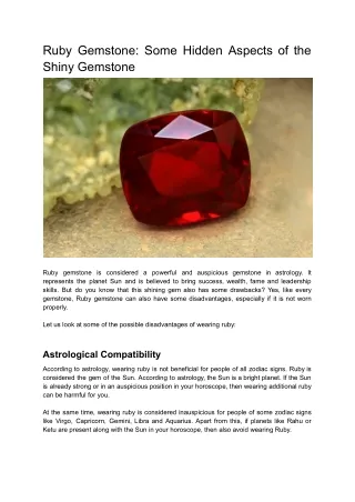 Ruby Gemstone_ Some Hidden Aspects of the Shiny Gemstone (1)