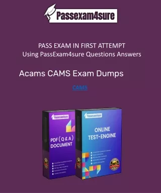 CAMS Acams Exam Dumps: Updated 2024 Study Guide