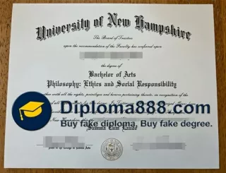 I am looking for a University of New Hampshire degree online