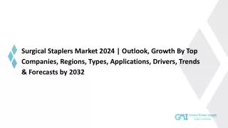 Surgical Staplers Market Size Development Trends, Competitive Landscape