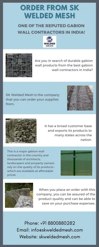 SK Welded Mesh: Among Top Fence Manufacturers