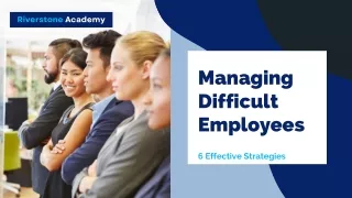 Managing Difficult Employees: 6 Effective Strategies for Successful Conflict