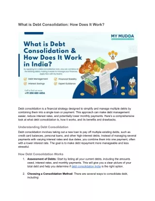 What is Debt Consolidation_ How Does It Work_