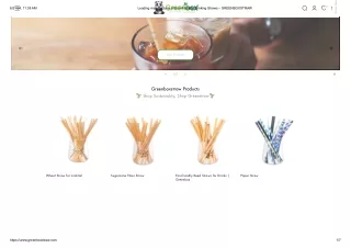 Organic Reed Straws