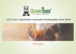 Eco-friendly straw assortment