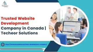 Trusted Website Development Company in Canada  Techeor Solutions