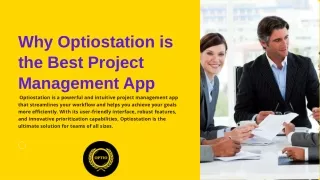 Optiostation: The Best Project Management App for Seamless Workflow