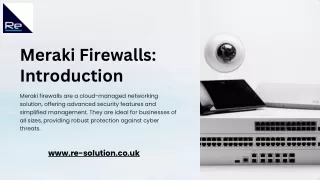 Enhance Network Security with Meraki Firewalls | Advanced Protection Solutions