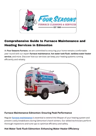 Tankless water heater service