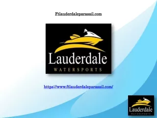 Jet Ski Rentals Lauderdale by the Sea