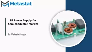 RF Power Supply for Semiconductor Market