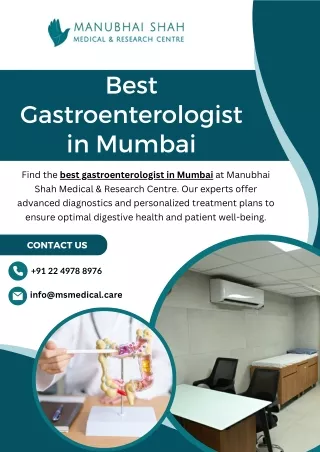 Best Gastroenterologist in Mumbai