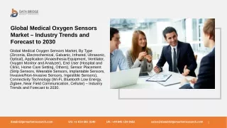 Global Medical Oxygen Sensors Market