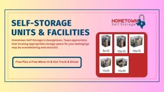 Convenient and Reliable The Benefits of Hometown Self Storage Solutions