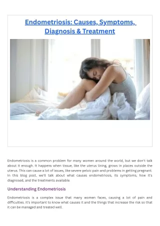 Endometriosis Causes, Symptoms, Diagnosis & Treatment (1)